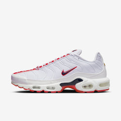 Nike Air Max Plus - White & University Red