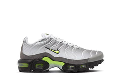 Nike Air Max Plus - White Pearl Grey Black Neon Yellow