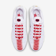 Nike Air Max Plus - White & University Red